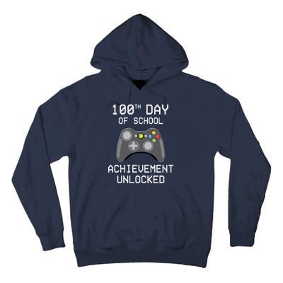 100th Day Of School Achievement Unlocked Cute Tall Hoodie