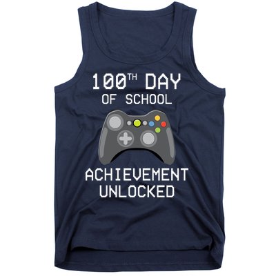 100th Day Of School Achievement Unlocked Cute Tank Top