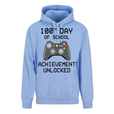 100th Day Of School Achievement Unlocked Cute Unisex Surf Hoodie