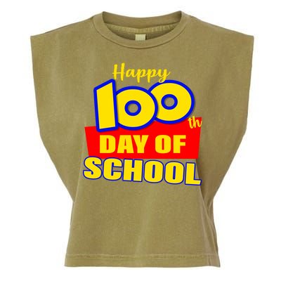 100th Day Of School Cartoon Movie Logo Garment-Dyed Women's Muscle Tee