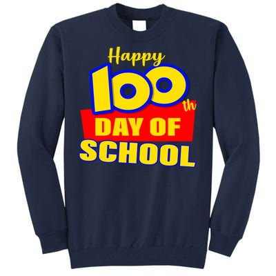 100th Day Of School Cartoon Movie Logo Tall Sweatshirt