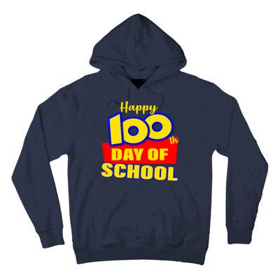 100th Day Of School Cartoon Movie Logo Tall Hoodie