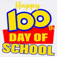 100th Day Of School Cartoon Movie Logo Cooling Performance Crew T-Shirt