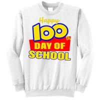 100th Day Of School Cartoon Movie Logo Sweatshirt