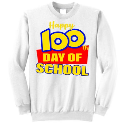 100th Day Of School Cartoon Movie Logo Sweatshirt