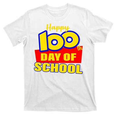 100th Day Of School Cartoon Movie Logo T-Shirt