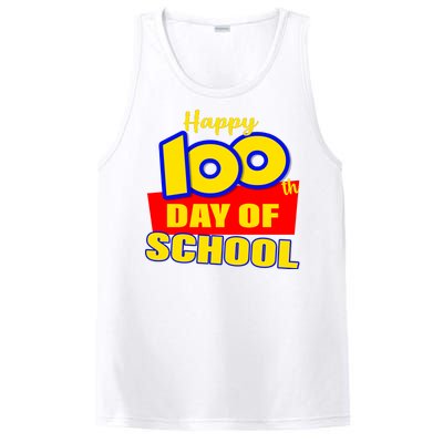 100th Day Of School Cartoon Movie Logo PosiCharge Competitor Tank