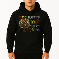100th Day Of School Educational Tree Hoodie