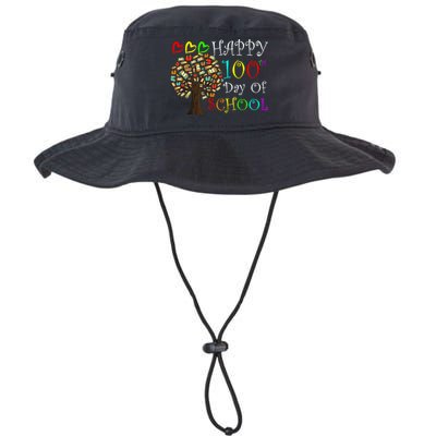 100th Day Of School Educational Tree Bucket Hat