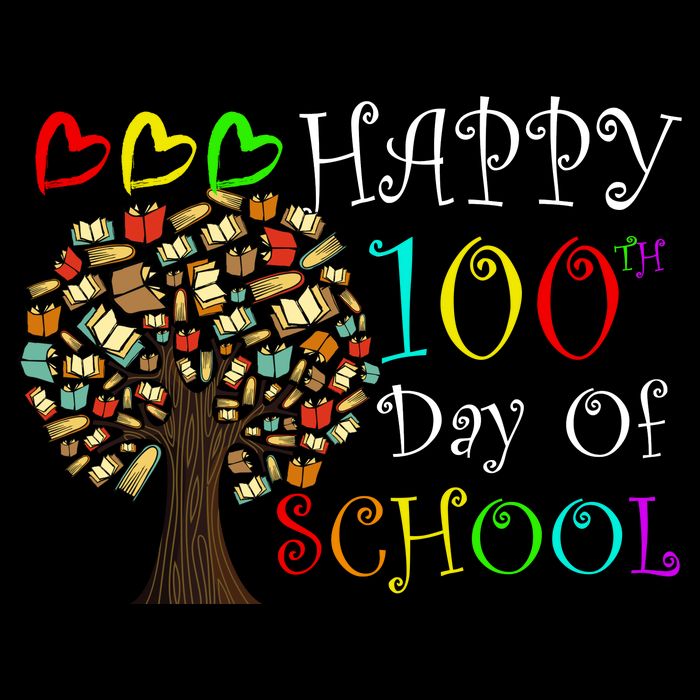 100th Day Of School Educational Tree Wool Snapback Cap