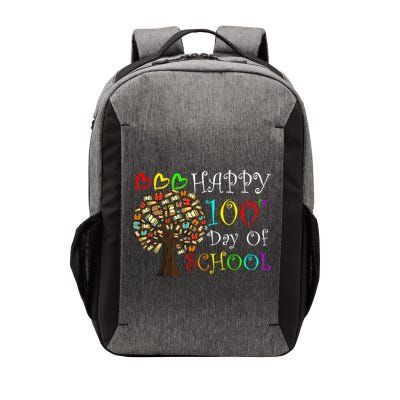 100th Day Of School Educational Tree Vector Backpack