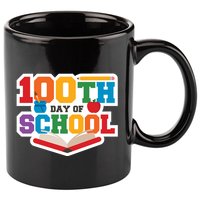 100th School Day 11oz C Handle Ceramic Mug