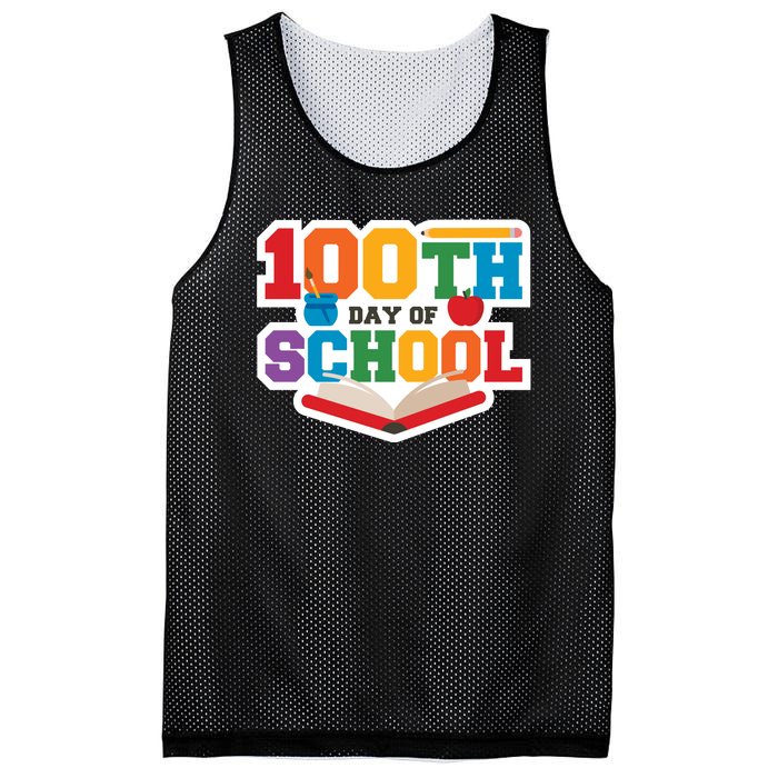 100th School Day Mesh Reversible Basketball Jersey Tank