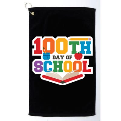 100th School Day Platinum Collection Golf Towel