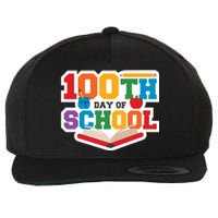 100th School Day Wool Snapback Cap