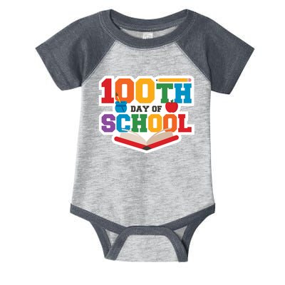 100th School Day Infant Baby Jersey Bodysuit