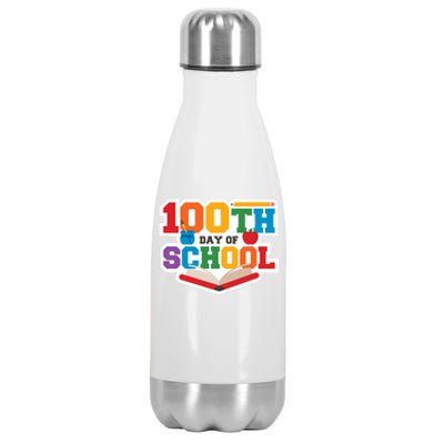 100th School Day Stainless Steel Insulated Water Bottle