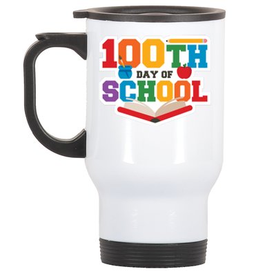 100th School Day Stainless Steel Travel Mug