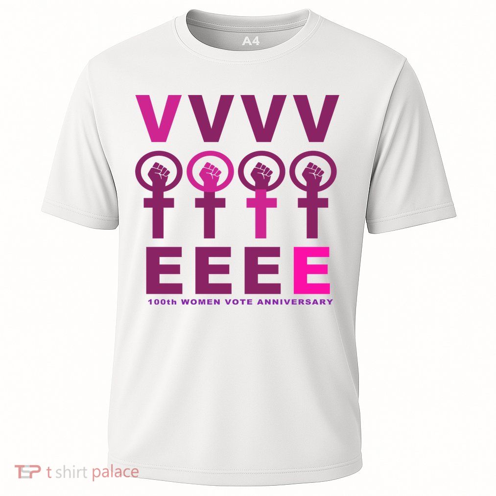 100th Women Vote Anniversary Cooling Performance Crew T-Shirt