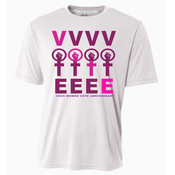 100th Women Vote Anniversary Cooling Performance Crew T-Shirt