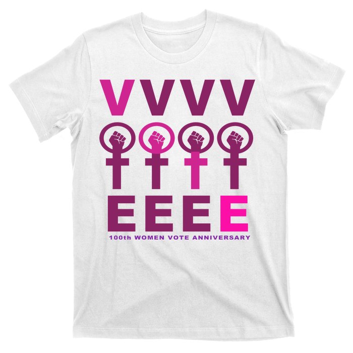 100th Women Vote Anniversary T-Shirt