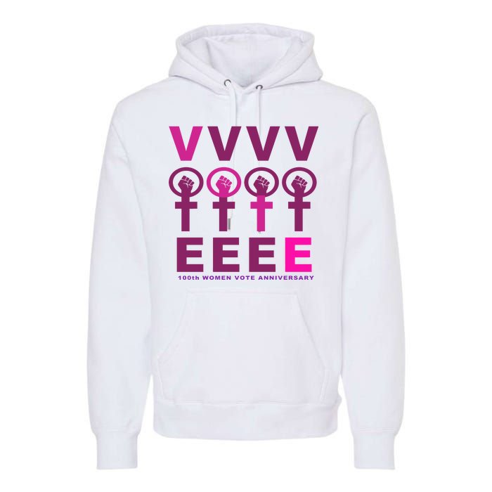 100th Women Vote Anniversary Premium Hoodie