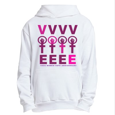 100th Women Vote Anniversary Urban Pullover Hoodie