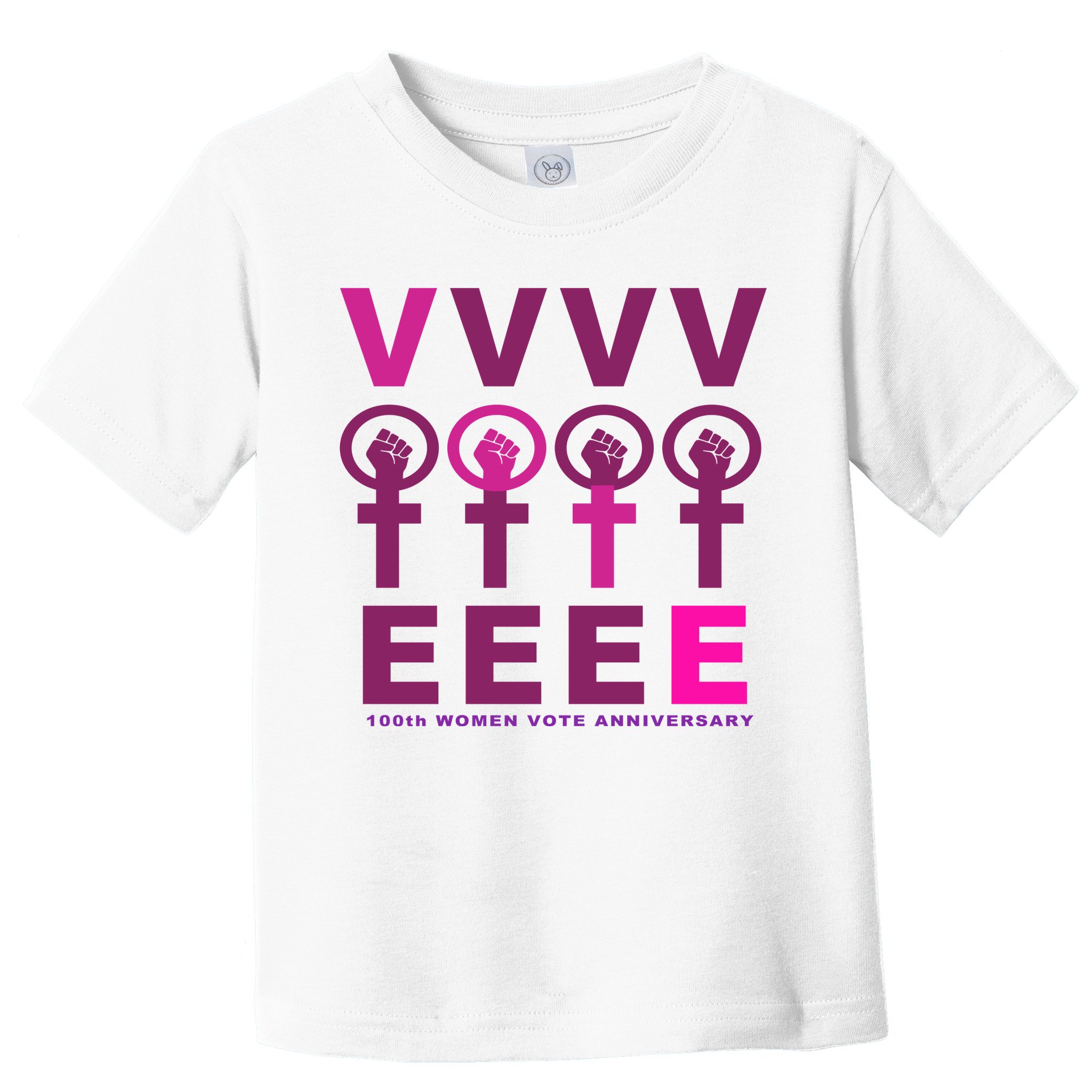100th Women Vote Anniversary Toddler T-Shirt