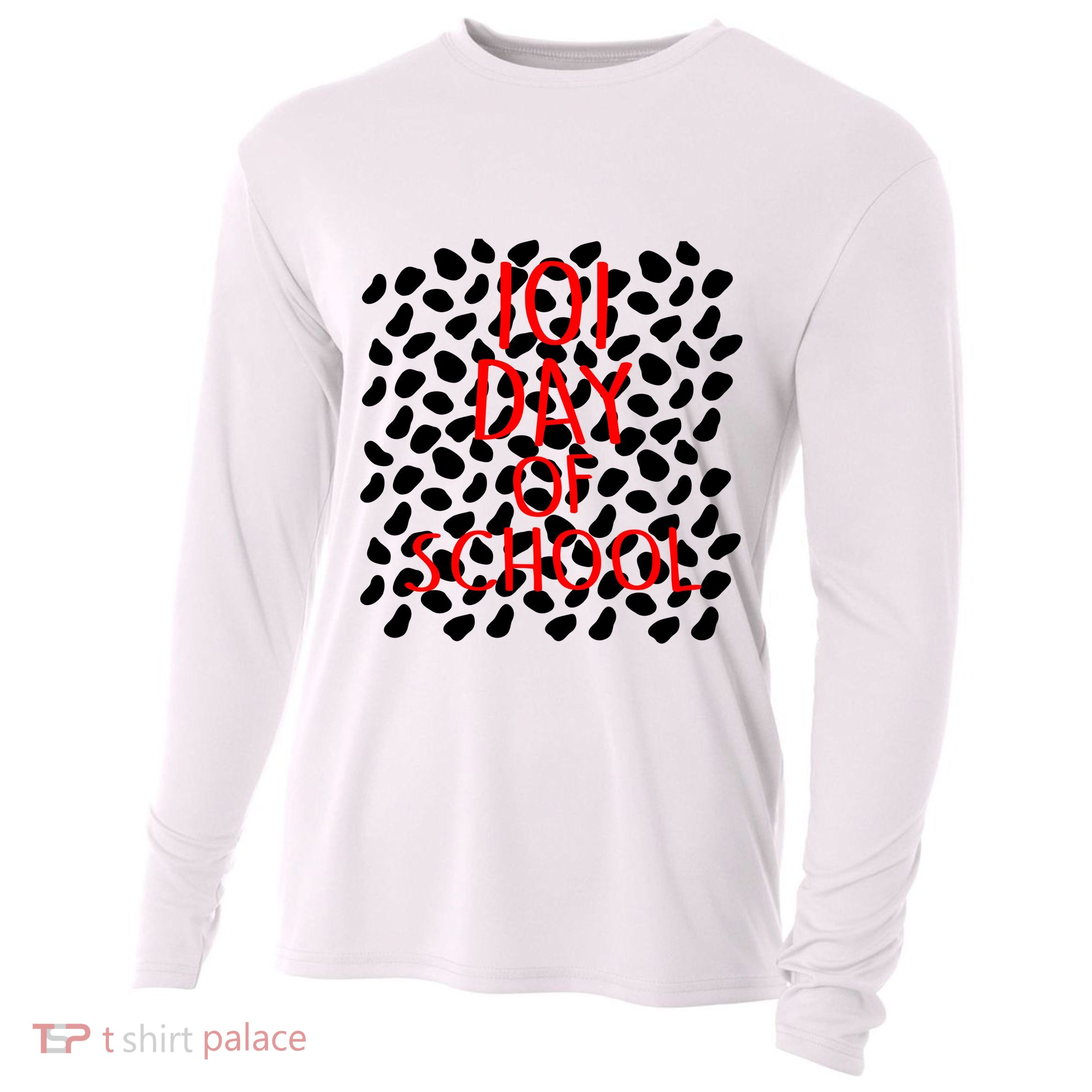 101 Day of School Cooling Performance Long Sleeve Crew