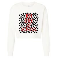 101 Day of School Cropped Pullover Crew