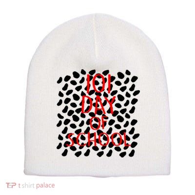 101 Day of School Short Acrylic Beanie