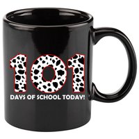 101 Days Of School 11oz C Handle Ceramic Mug