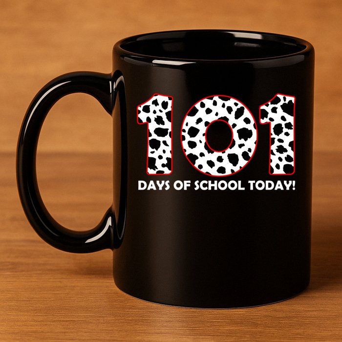 101 Days Of School 11oz C Handle Ceramic Mug
