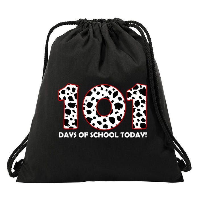 101 Days Of School Drawstring Bag