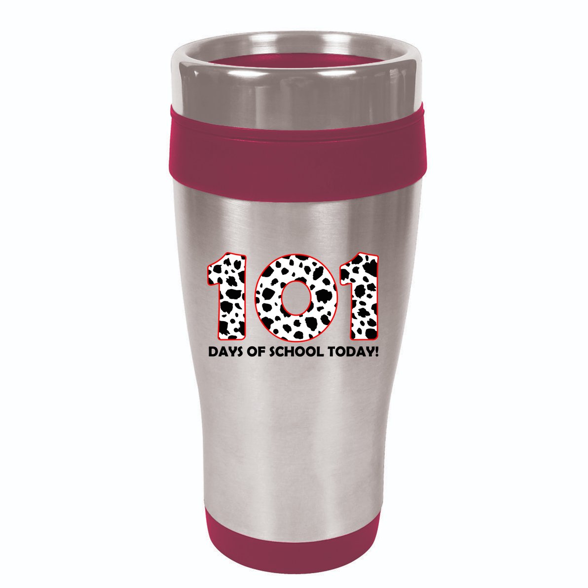 101 Days Of School 16oz Travel Tumbler