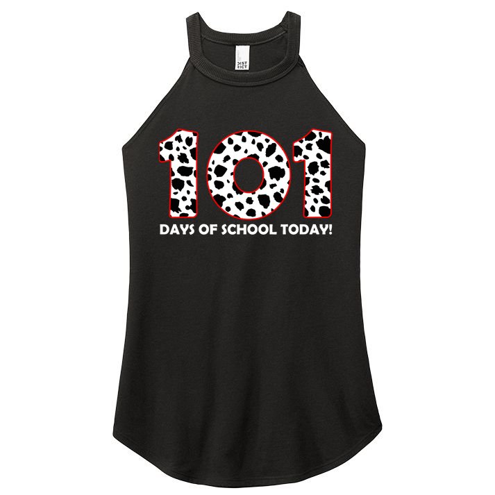 101 Days Of School Women's Perfect Tri Rocker Tank