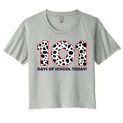 101 Days Of School Women's Crop Top Tee