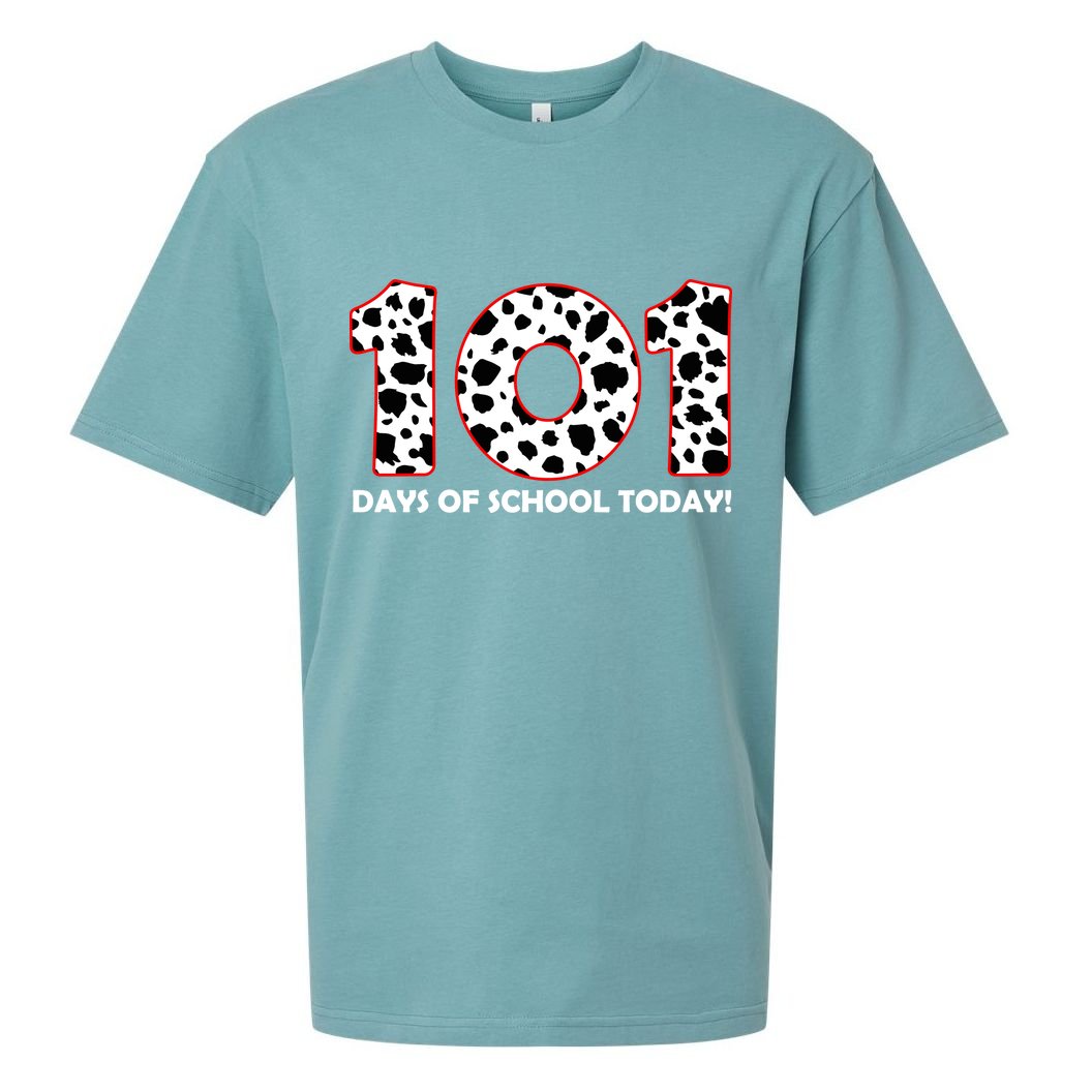 101 Days Of School Sueded Cloud Jersey T-Shirt