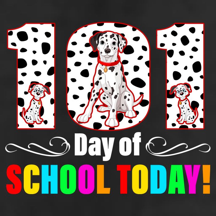101 Days Of School Dalmatian Dog Cute Cool Comfort Performance Bucket Hat