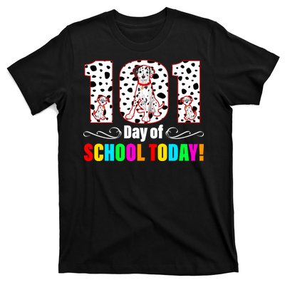 101 Days Of School Dalmatian Dog Cute T-Shirt