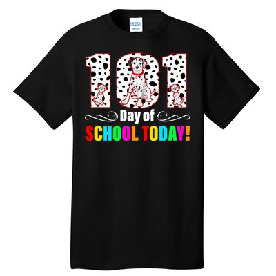 101 Days Of School Dalmatian Dog Cute Tall T-Shirt