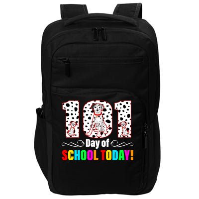 101 Days Of School Dalmatian Dog Cute Impact Tech Backpack