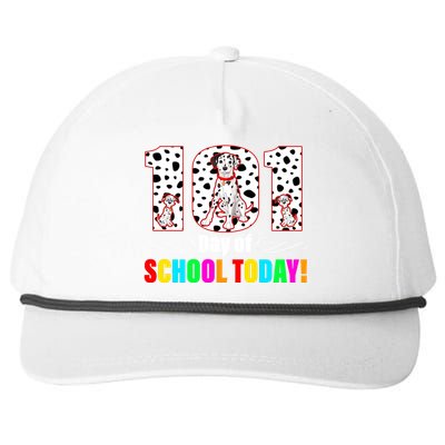 101 Days Of School Dalmatian Dog Cute Snapback Five-Panel Rope Hat