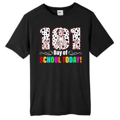 101 Days Of School Dalmatian Dog Cute Tall Fusion ChromaSoft Performance T-Shirt