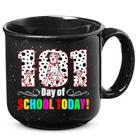 101 Days Of School Dalmatian Dog Cute 15oz Campfire Ceramic Mug
