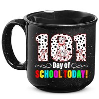 101 Days Of School Dalmatian Dog Cute 15oz Campfire Ceramic Mug