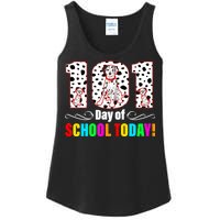 101 Days Of School Dalmatian Dog Cute Ladies Essential Tank