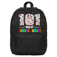 101 Days Of School Dalmatian Dog Cute 16 in Basic Backpack