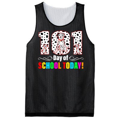 101 Days Of School Dalmatian Dog Cute Mesh Reversible Basketball Jersey Tank