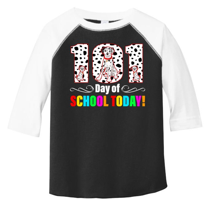 101 Days Of School Dalmatian Dog Cute Toddler Fine Jersey T-Shirt